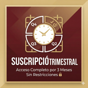 Suscripción Trimestral