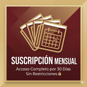 Suscripción Mensual